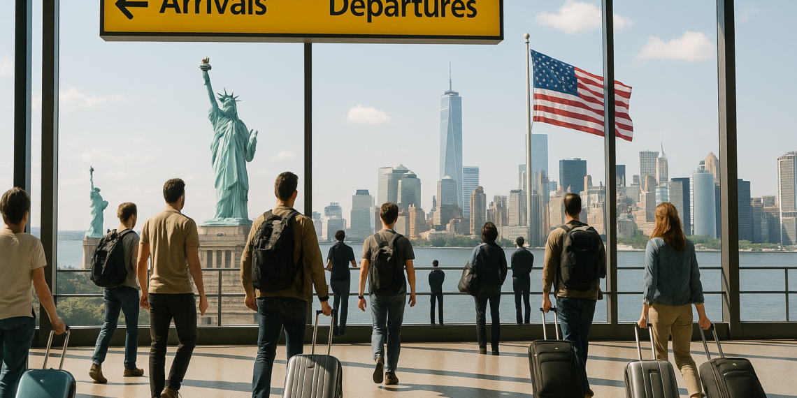 TURISMO NORTEAMERICANO: 94.25% EN 2025 VS. 2019