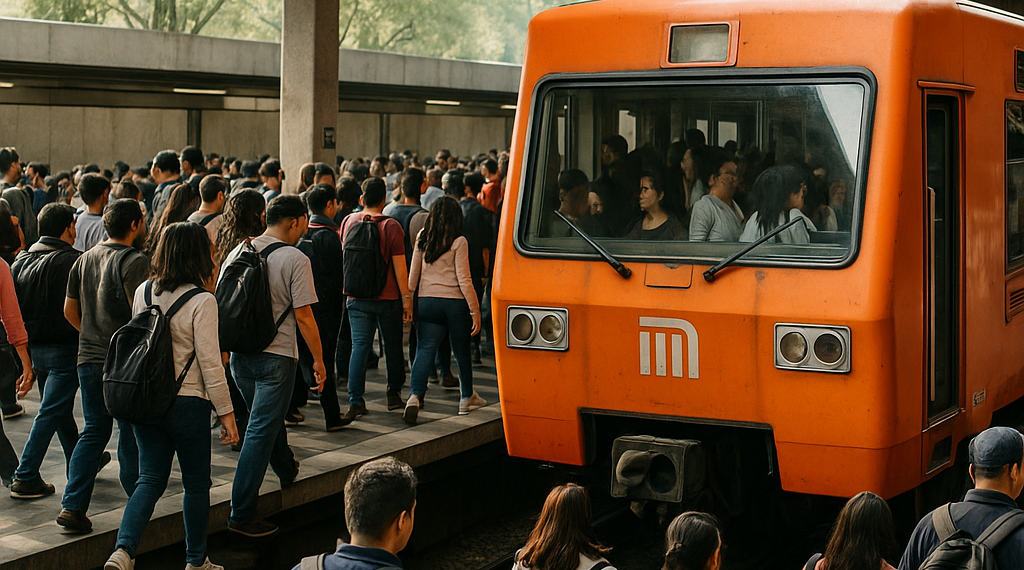 Metro de la CDMX rompe récord de viajes en 2025: Aumentan número de usarlos