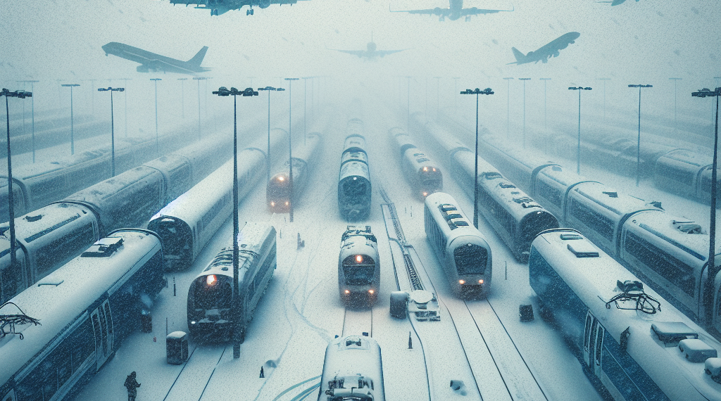 La Jornada - Mega nevada provoca cancelación de vuelos y viajes en trenes en varios países de Europa