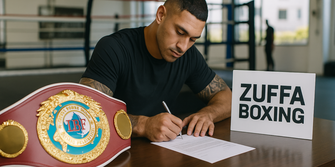 Zuffa Boxing firma a Jai Opetaia, campeón peso crucero de la FIB