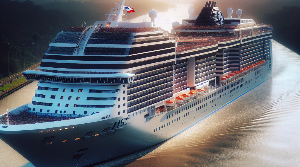 MSC Magnifica transitó el Canal de Panamá