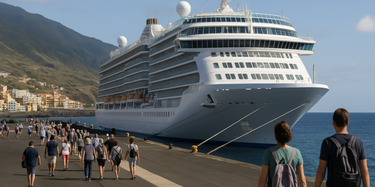 Un crucero con destino Las Palmas es desviado a Bilbao debido al mal tiempo