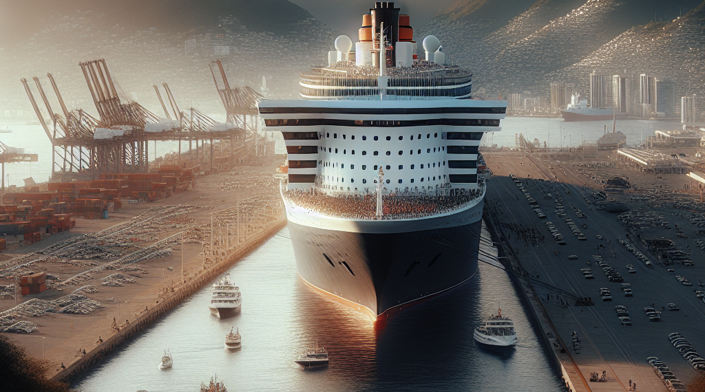 Queen Mary 2 se convierte en el crucero más grande en arribar al Puerto de Manzanillo