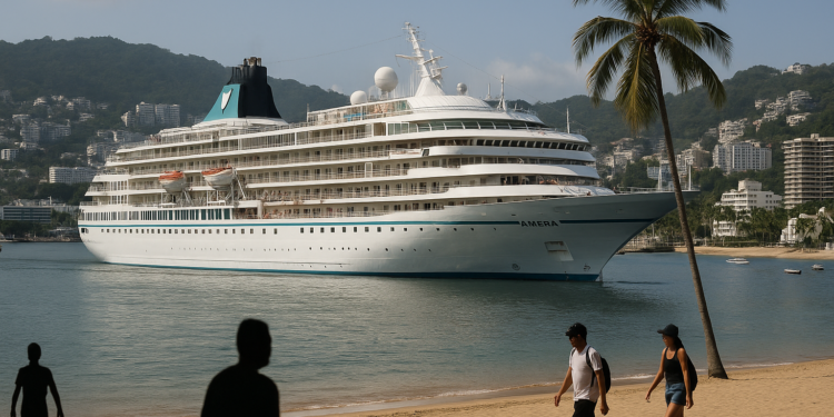 Arribo del MS Amera impulsa la actividad turística y económica de Acapulco