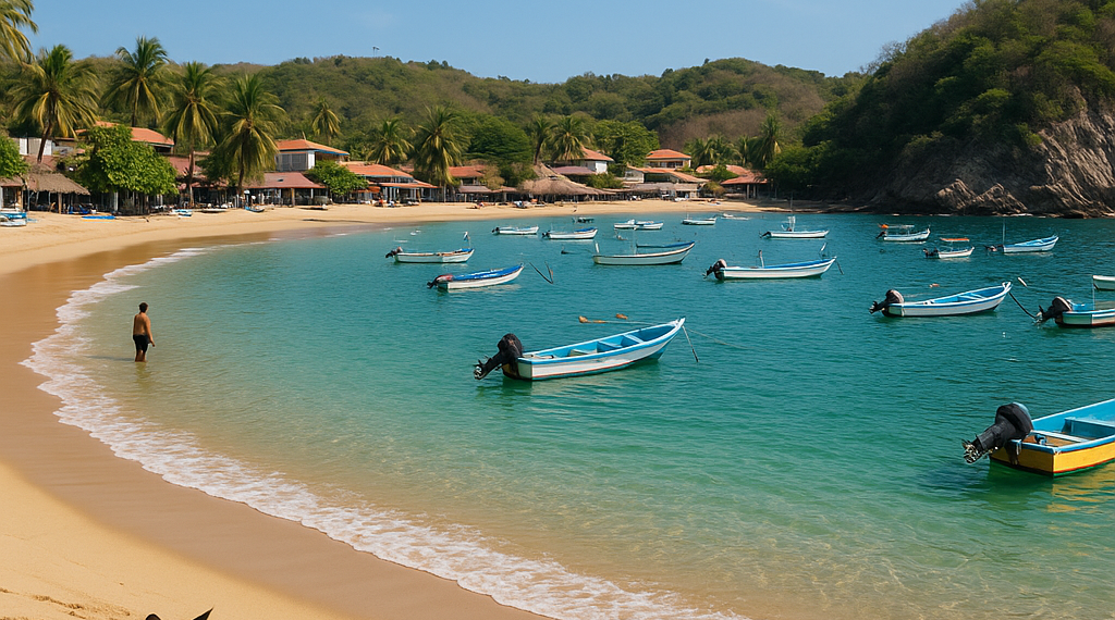 El pueblo mágico con la playa más bonita está en Oaxaca; según la IA