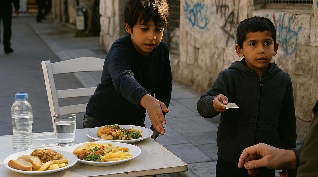 “La ciudad donde más miedo he pasado es Atenas; unos niños nos pidieron dinero y empezaron a meter la mano en nuestros platos de comida”