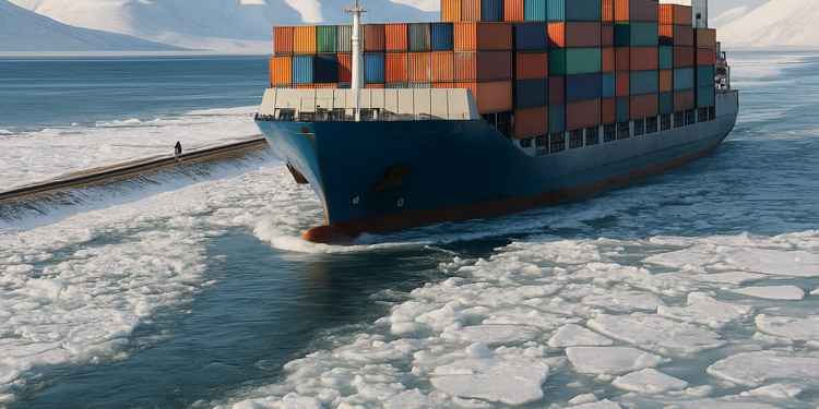 La 'ruta de la seda del Ártico' acortará un 50% los viajes entre Europa y Asia