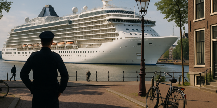 Autoridades de Ámsterdam persisten en la posibilidad de eliminar la llegada de cruceros para 2035