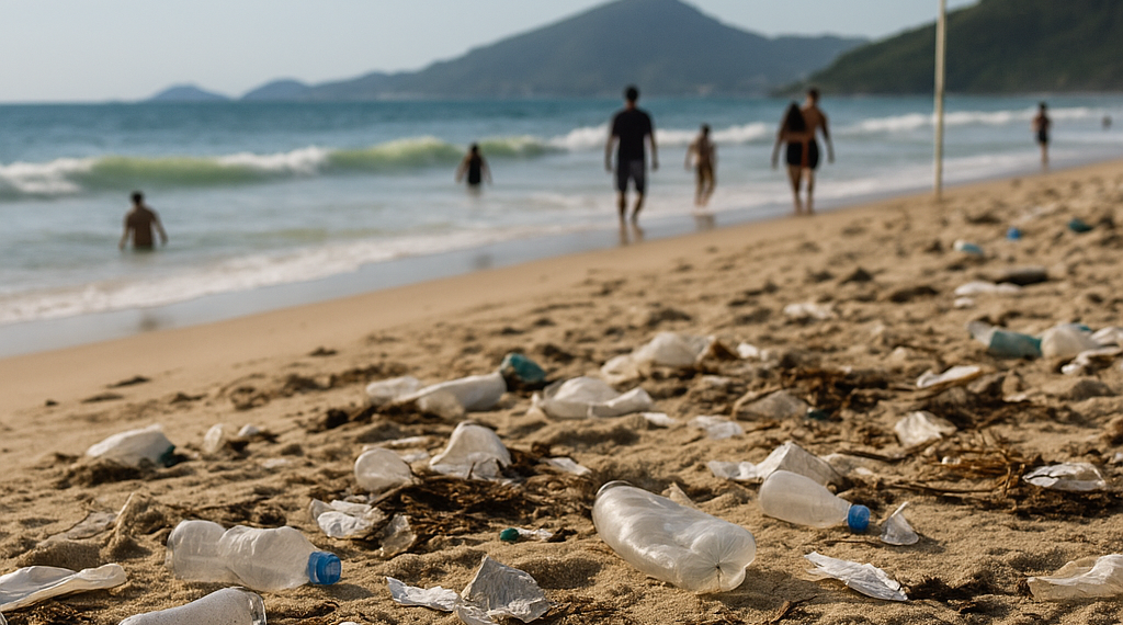 Las playas de Brasil que es mejor evitar por la contaminación durante el verano 2026