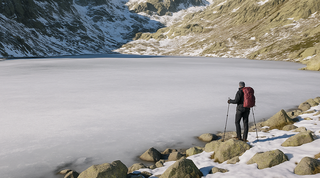 Las diez lagunas congeladas de la Sierra de Gredos que visitar en invierno
