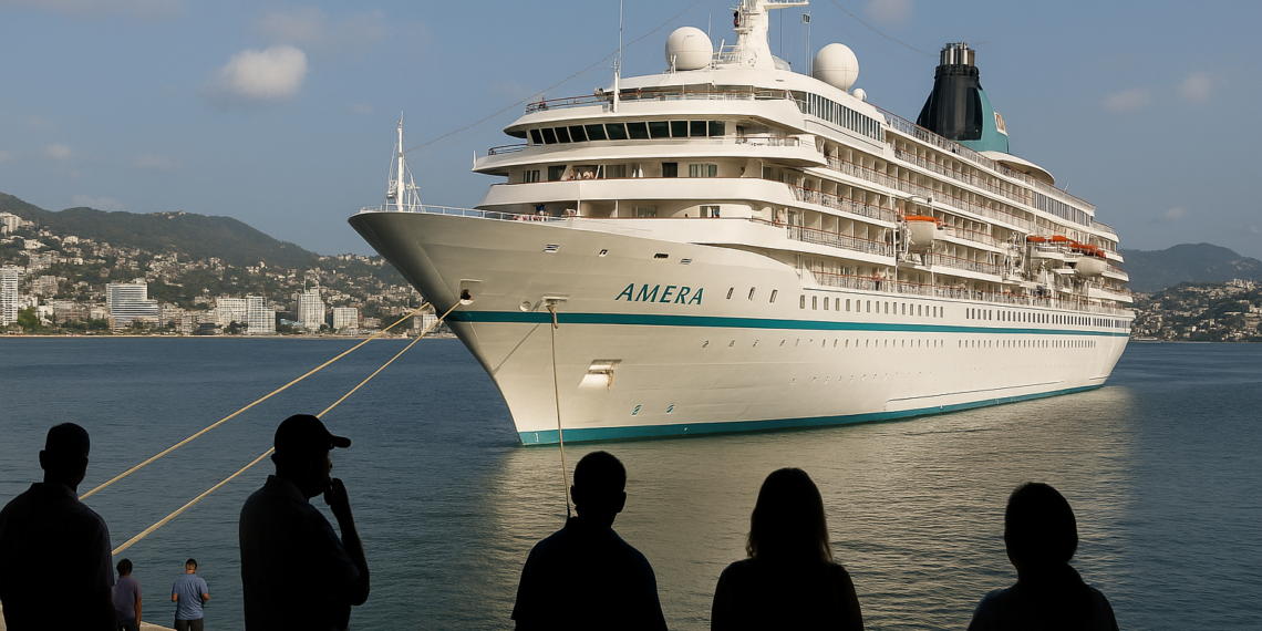 Ancla en Acapulco el crucero MS Amera con más de mil personas a bordo – H. Ayuntamiento Constitucional de Acapulco de Juárez
