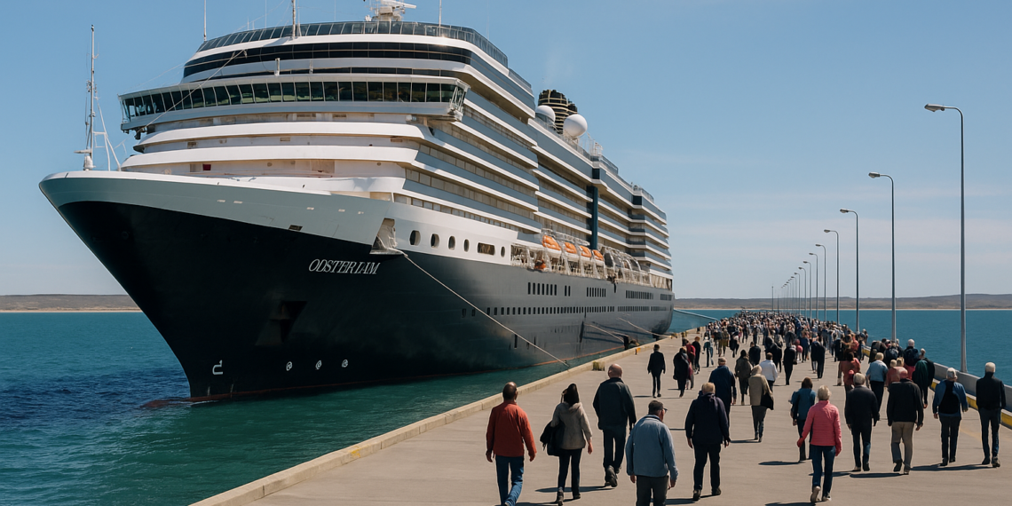 Arribó a Puerto Madryn el crucero Oosterdam co más de 2500 personas – Chubutline – Últimas noticias