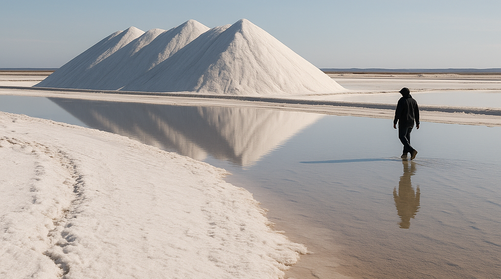 El destino de Baja California Sur donde con paisajes salinos que parecen nevadas para viajes únicos
