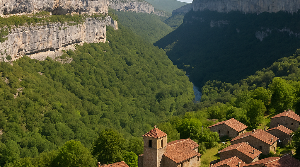 Los pueblos de Cantabria escondidos tras el mayor desfiladero de España