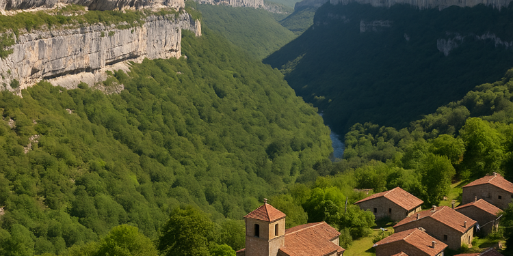 Los pueblos de Cantabria escondidos tras el mayor desfiladero de España