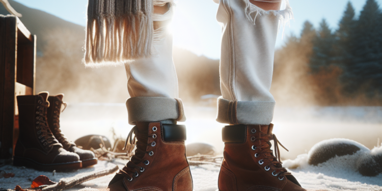 Los jeans blancos que mejor combinarán con botas café en enero 2026