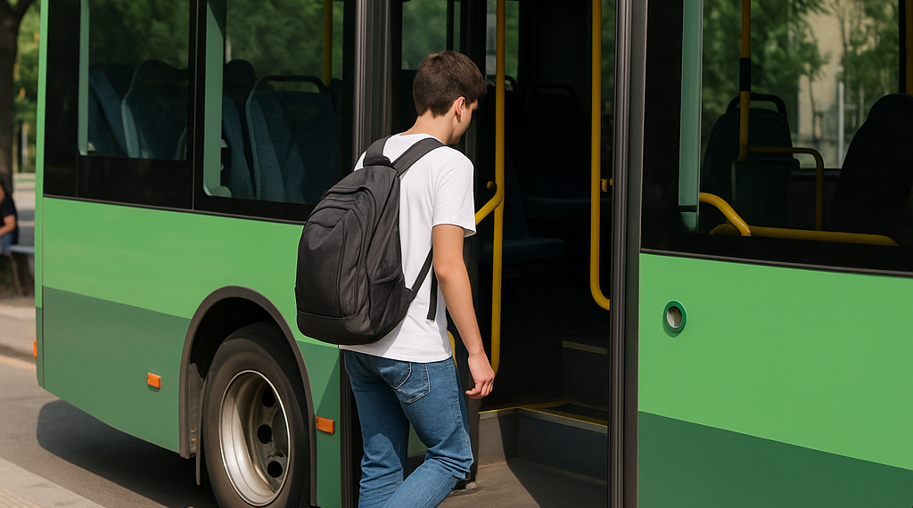 Más de 2,4 millones de viajes con boleto estudiantil en 2025