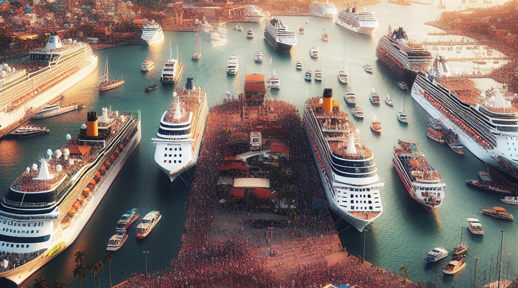 Mazatlán recibe a más de 51 mil cruceristas en enero, generaron una derrama superior a los 82 mdp