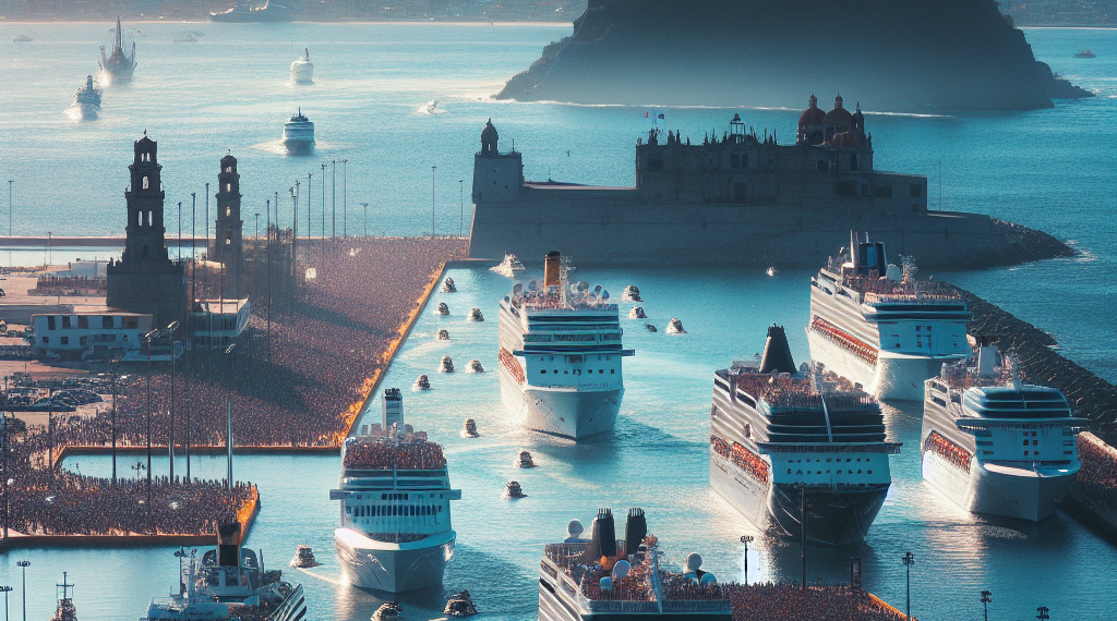 Mazatlán inicia 2026 con la llegada de cuatro cruceros y más de 12 mil pasajeros