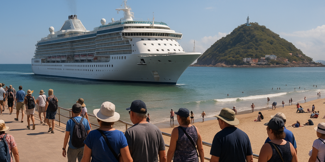Recibe Mazatlán a más de 14 mil cruceristas en una semana