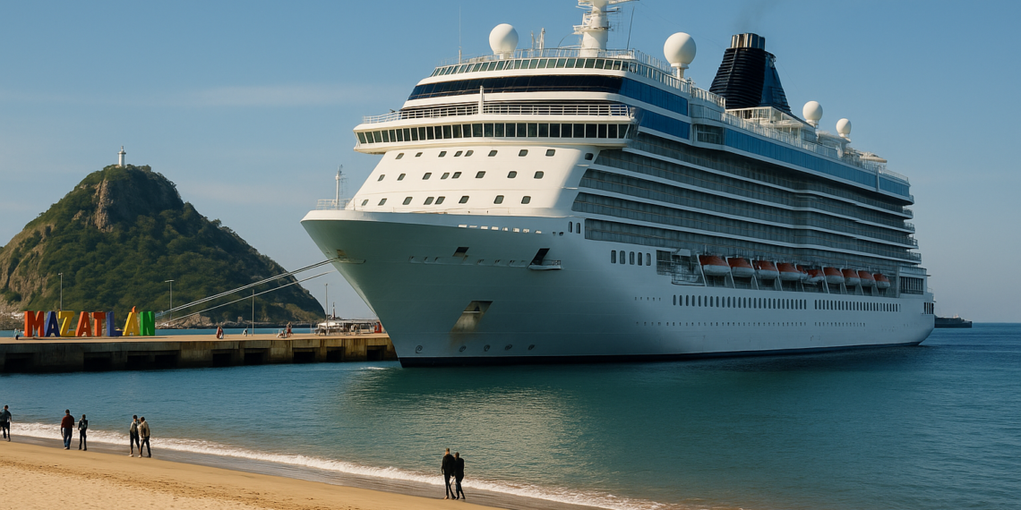 Mazatlán arranca con todo este 2026: Arribarán 15 cruceros en enero