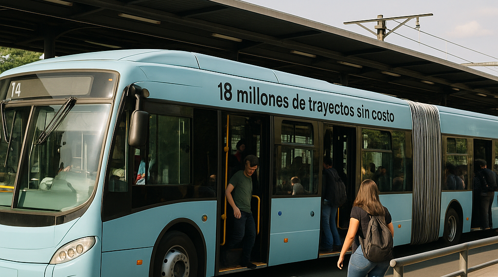 Metrored realiza casi 18 millones de viajes gratuitos - Código San Luis