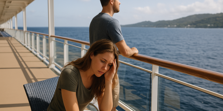 Coco Roper la pasa mal en el crucero con su futuro esposo: “Siento que arruiné el viaje”