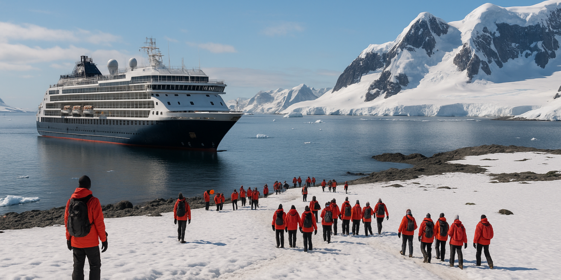 Miles de turistas llegan a al fin del mundo, en cruceros internacionales
