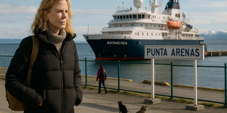 Nicole Kidman elige Punta Arenas para viajar a la Antártida