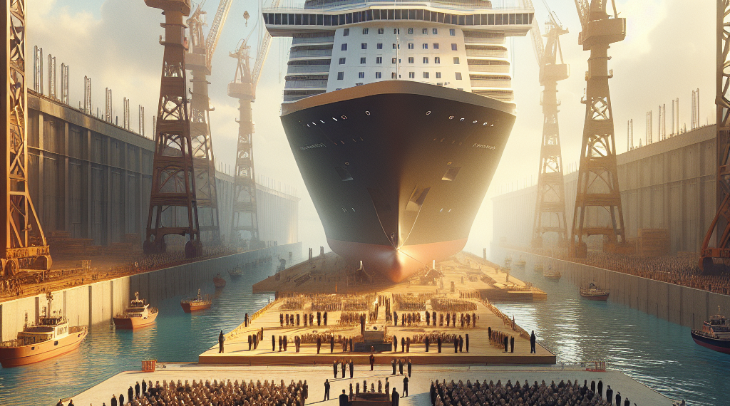 Oceania Cruises celebra colocación de quilla en su nueva embarcación