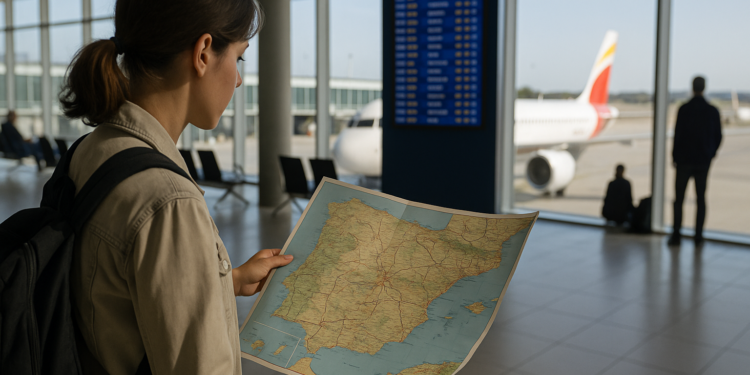 todas las rutas y escalas con salida desde España