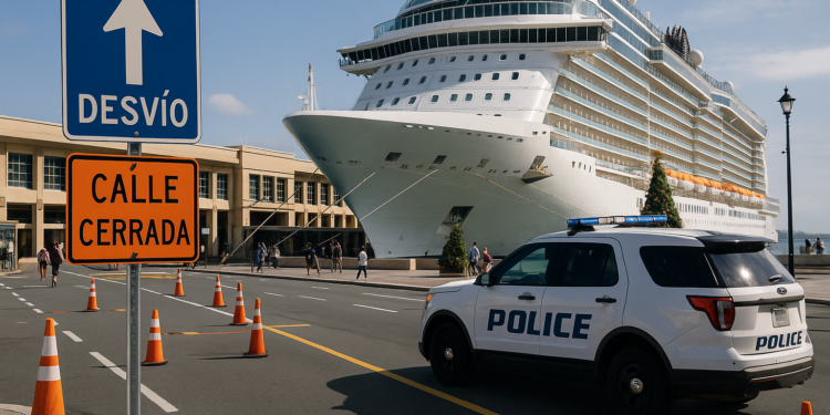 San Juan Cruise Port activa plan vial para salidas de cruceros durante las fiestas