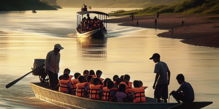 PROTEGEN A MENORES EN CRUCEROS DE LEÓN