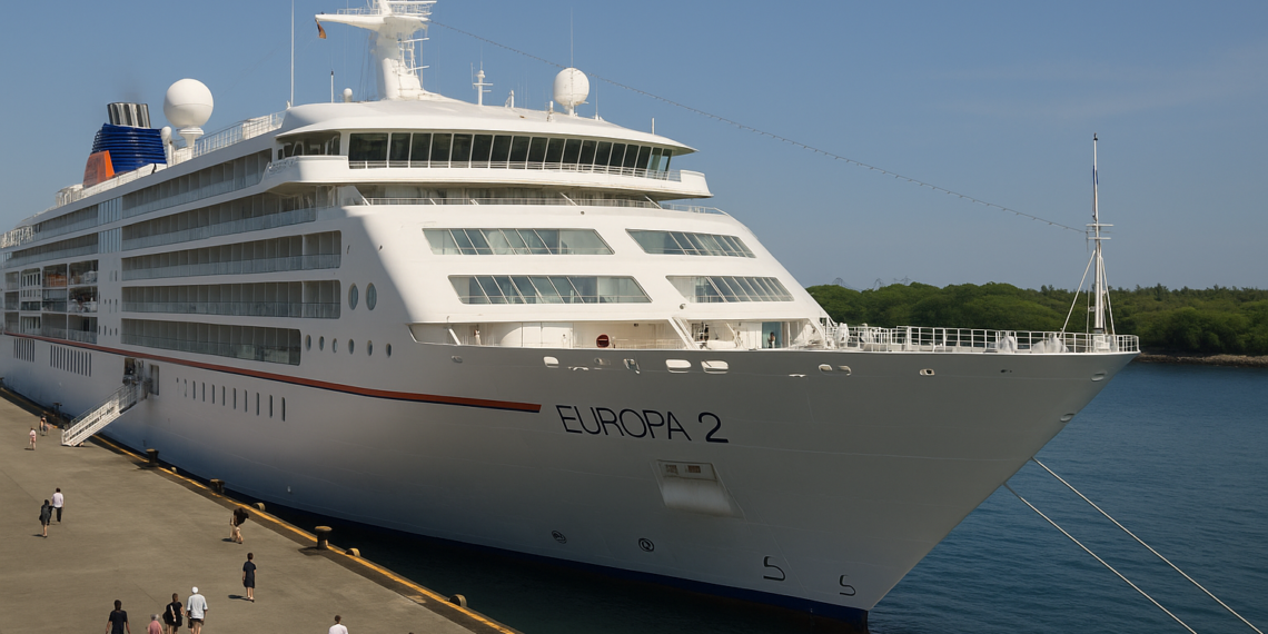 Puerto Quetzal inaugura la temporada de cruceros 2026 con el arribo del Europa 2