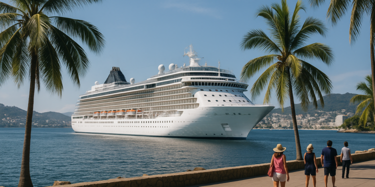 Fortalece Acapulco posicionamiento turístico con segundo crucero de 2026