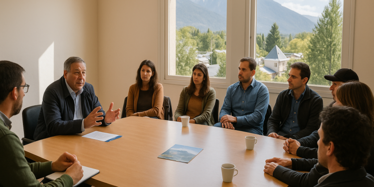 Weretilneck se reunió con las agencias de turismo para analizar y fortalecer la temporada en El Bolsón