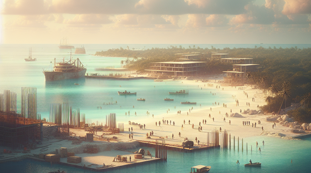 Royal Caribbean sufre clausura de su obra de parque en Mahahual