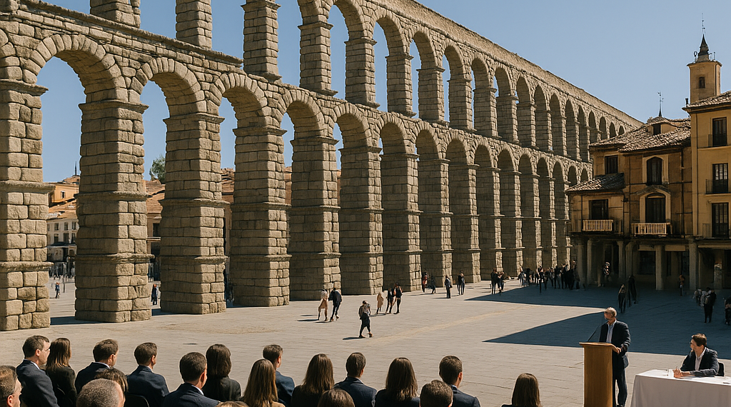 Segovia se convierte en epicentro del turismo regional con la celebracion del X Congreso de Agencias de Viajes de Castilla y León - FECLAV