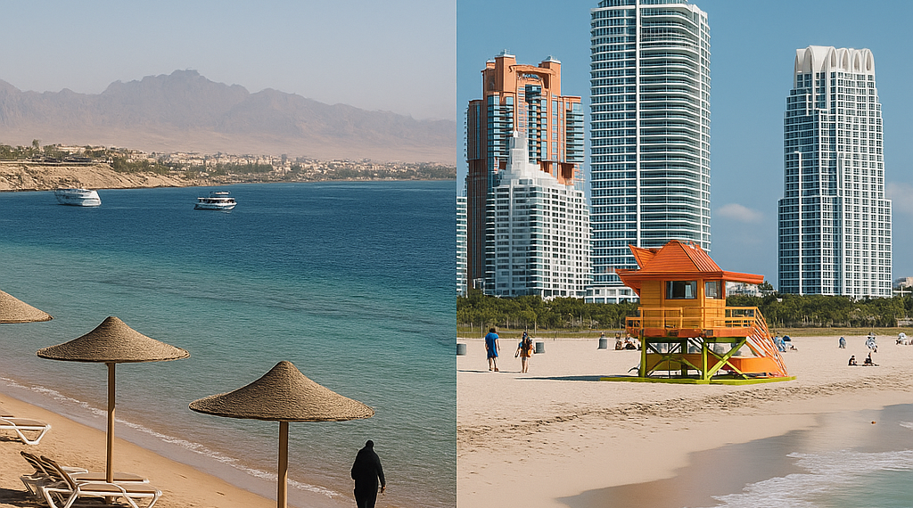 Sharm El Sheik y Miami: dos destinos de viaje más allá de lo evidente