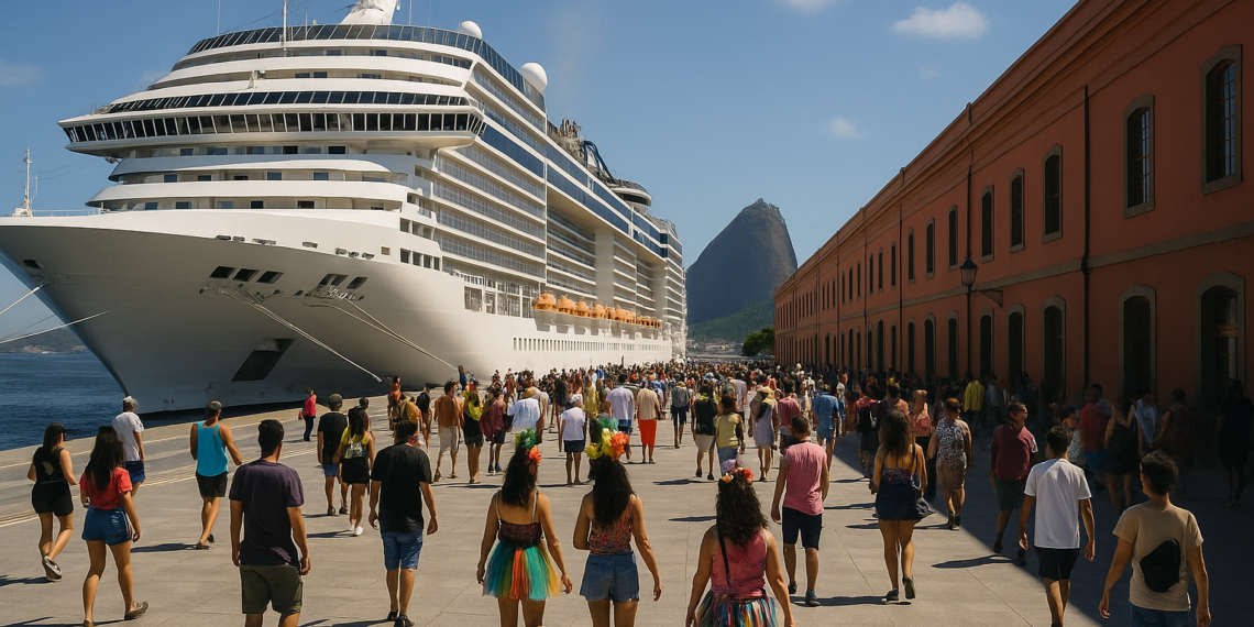 Siete cruceros recalarán en el Puerto de Río de Janeiro durante desarrollo del Carnaval