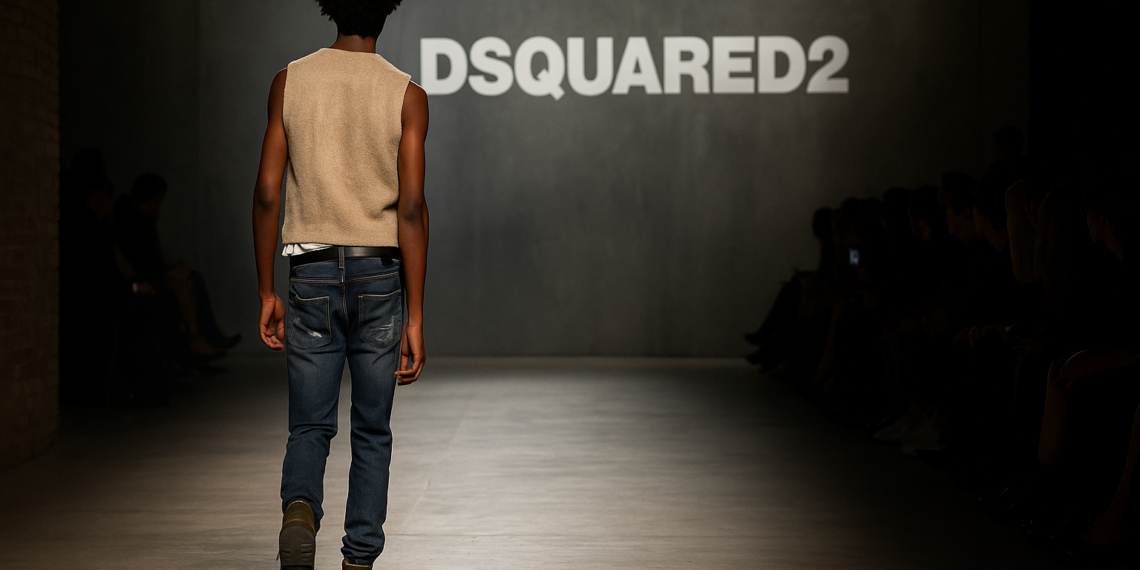 Zero Pucks Given: Hudson Williams on His Runway Debut at Dsquared2