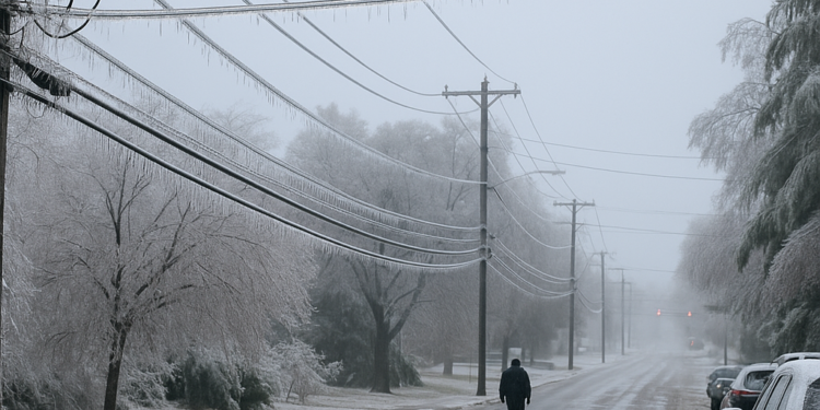 Tormenta de hielo amenaza al norte de Georgia con apagones, viajes peligrosos y cancelaciones de vuelos