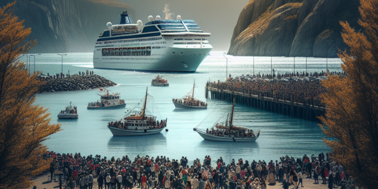 Temporada de Cruceros: miles de turistas visitan Puerto Madryn