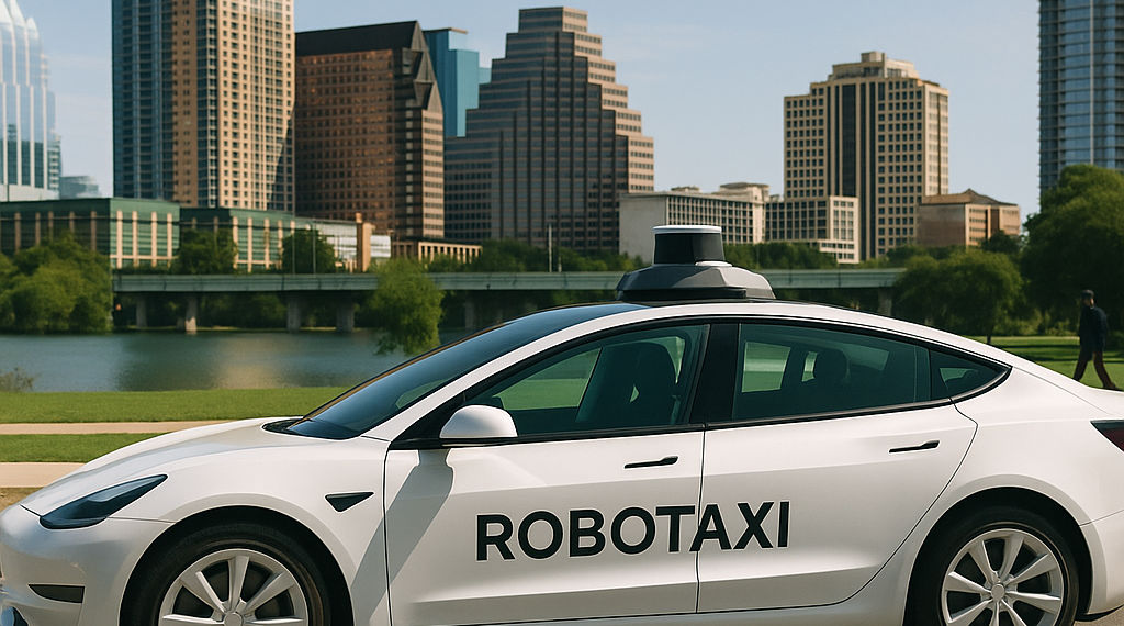 Ofrece Tesla viajes en robotaxis sin supervisión en Austin