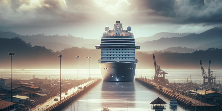 UNO DE LOS CRUCEROS MÁS GRANDES ARRIBA POR PRIMERA VEZ AL MUELLE DE PUNTARENAS Y MARCA HITO PARA EL TURISMO MARÍTIMO - Heredia Hoy