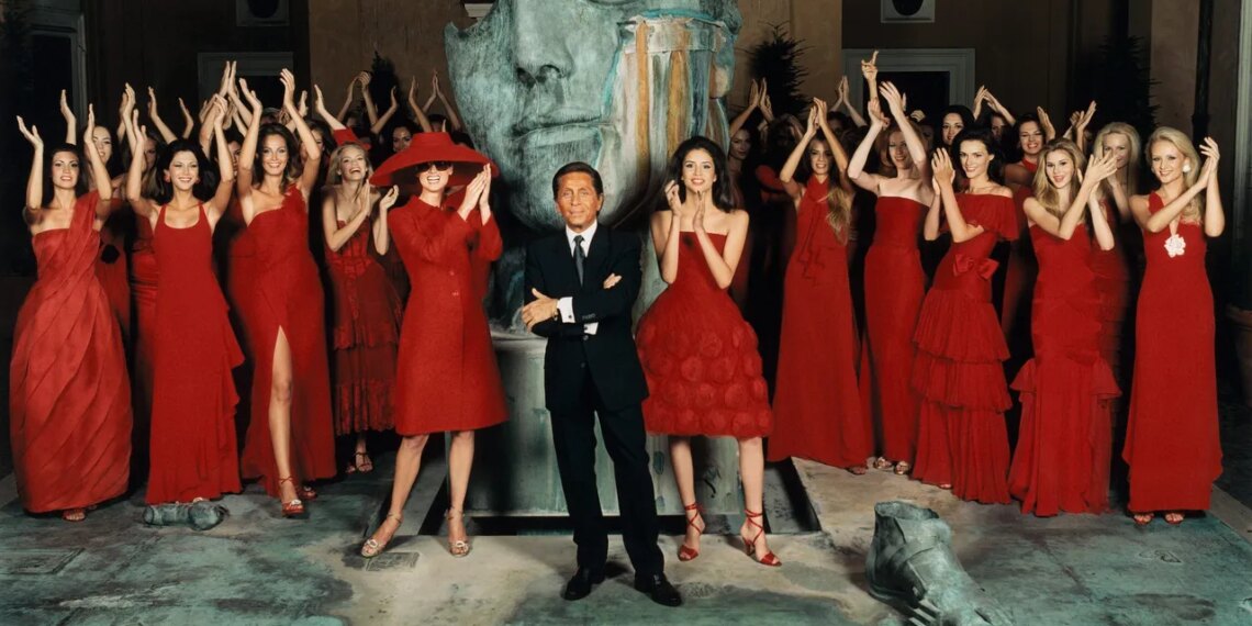 A Red Dress Celebration in Memoriam of Valentino Garavani