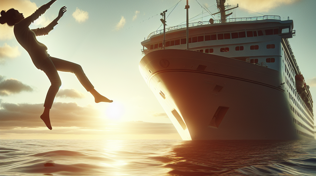 Mujer cae en crucero, las autoridades creen que murió