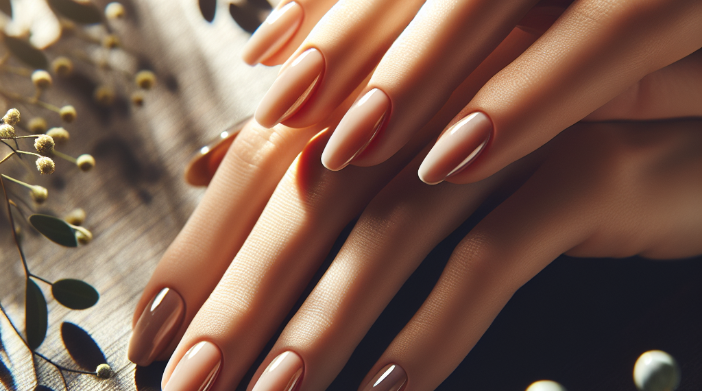 Uñas cortas efecto terciopelo, la manicura con brillo para llevar en 2026