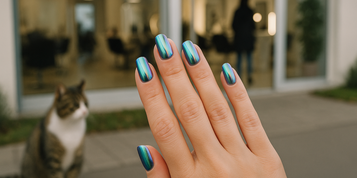 Uñas metálicas o la manicura en tendencia que TODAS llevarán en 2026