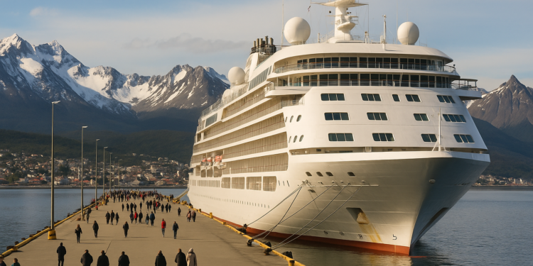 Ushuaia consolida su liderazgo regional con una jornada récord de cruceros